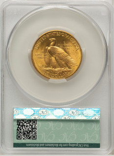 1915 $10 Indian Eagle CACG MS64