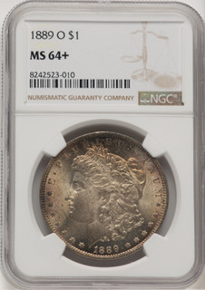 1889-O Morgan Dollar NGC MS64+