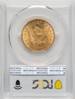 1880 $10 Liberty Eagle PCGS MS64