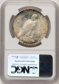 1922-D Peace Dollar NGC MS66 (776291026)