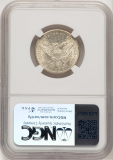 1907 25C Barber Quarter NGC MS65