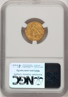 1914 $2.50 Indian Quarter Eagle NGC MS64 (777574002)