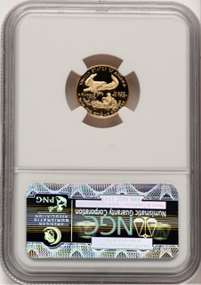 1988-P Gold American Eagle 4-Coin Set Brown Label NGC PF70