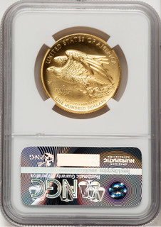 2015-W G$100 American Liberty High Relief ER 2015 HR Label NGC MS70