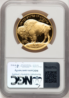 2021-W G$50 Gold Buffalo DCAM Brown Label NGC PF70 (777653002)