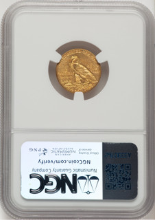 1908 $2.50 Indian Quarter Eagle NGC MS63 (777472018)