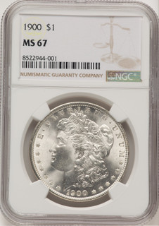1900 Morgan Dollar NGC MS67 (772023032)