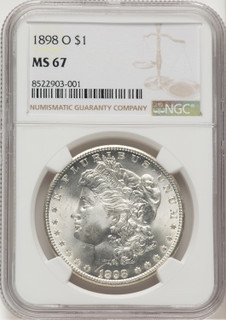 1898-O Morgan Dollar NGC MS67 (777485008)