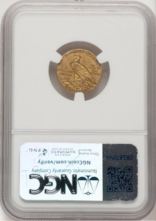 1911-D $2.50 Indian Quarter Eagle NGC AU55
