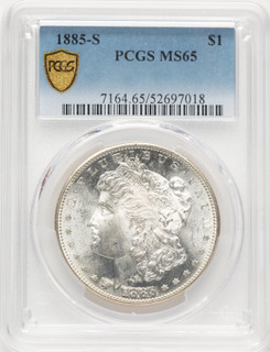 1885-S Morgan Dollar PCGS MS65 (778282005)