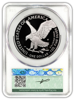 2025-W Silver Eagle Laser Engraved Privy FDD CAC PF70 Founders