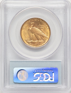1908 $10 NO MOTTO Indian Eagle PCGS MS63 (778979006)