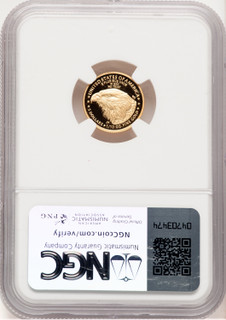 2024-W Proof Gold Eagle 1/10 oz FDI Reagan Legacy Series NGC MS70