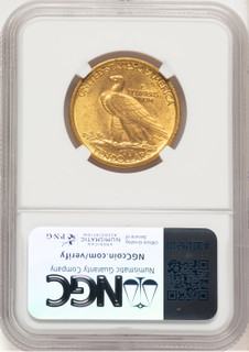 1907 $10 No Motto Indian Eagle NGC MS62 (778156004)