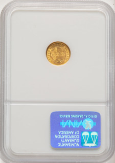 1854 G$1 T-1 Gold Dollar NGC MS63