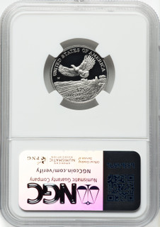 2000-W Proof Platinum Eagle 1/4 oz Brown Label NGC PF70