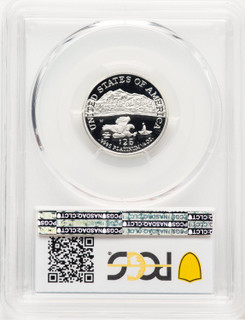 2002-W Proof Platinum Eagle 1/4 oz Blue Gradient PCGS PR70