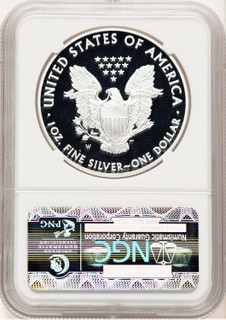 2014-W Proof Silver Eagle 1 oz FR Eagle Label NGC PF70