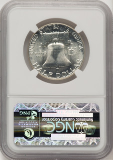 1961 50C FL Franklin Half Dollar NGC MS65
