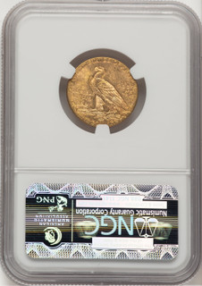 1912 $5 Indian Half Eagle NGC MS63 (778254015)
