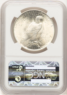 1924 Peace Dollar NGC MS66 (779791006) 1924 Peace Dollar NGC MS66 (779791006)
