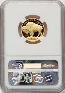 2008-W Proof Gold Buffalo 1/4 oz Mike Castle NGC PF70