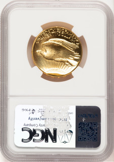 2009 G$20 Ultra High Relief Brown Label NGC MS70 (521421014)