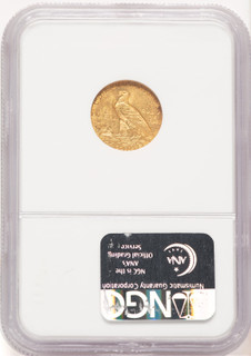 1915 $2.50 Indian Quarter Eagle NGC MS62 (777777014)