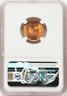 1954 1C RD Lincoln Cent NGC MS67 (779460010)