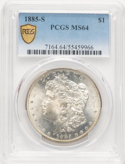 1885-S Morgan Dollar PCGS MS64 (522030013)
