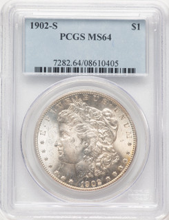 1902-S Morgan Dollar PCGS MS64 (781731075)