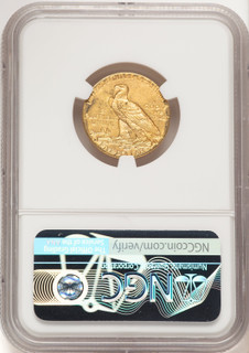 1913-S $5 Indian Half Eagle NGC MS62 (780536003)