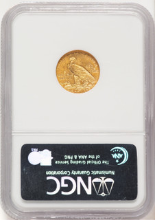 1911-D $2.50 Indian Quarter Eagle NGC MS63 (781731023)