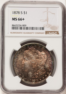 1878-S Morgan Dollar NGC MS66+ (780489004)