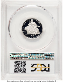 2004-W Proof Platinum Eagle 1/4 oz Blue Gradient PCGS PR70 2004-W Proof Platinum Eagle 1/4 oz Blue Gradient PCGS PR70