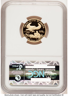 2013-W Proof Gold Eagle 1/4 oz Brown Label NGC PF70