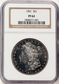 1901 Proof Morgan Dollar NGC PR62 1901 Proof Morgan Dollar NGC PR62