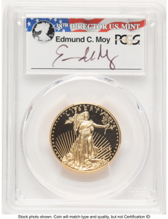 2016-W Proof Gold Eagle 1/2 oz FS PCGS PR70 Ed Moy