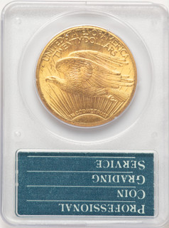 1927 $20 Saint-Gaudens Double Eagle PCGS MS62 (522195010)