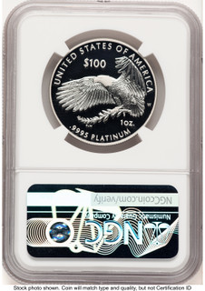 2018-W Proof Platinum Eagle 1 oz Brown Label NGC PF70 (782951003)