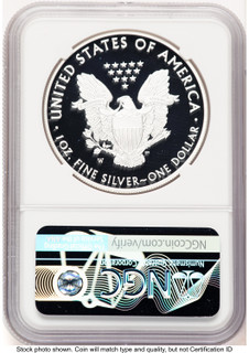 2020-W Proof Silver Eagle 1 oz Thomas Uram NGC PF70