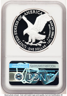 2021-W TY2 Proof Silver Eagle 1 oz NGC PF70 Ed Moy