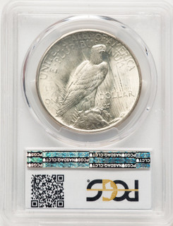 1935 Peace Dollar PCGS MS66 (782850010)