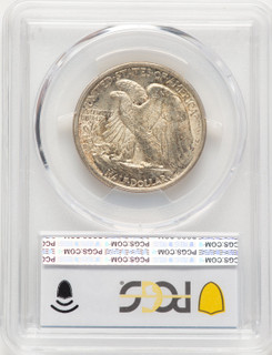 1916-D 50C Walking Liberty Half Dollar PCGS MS65