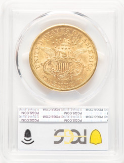 1867-S $20 Liberty Double Eagle PCGS MS61 (521828024)