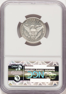 1896-S 25C Barber Quarter NGC MS64