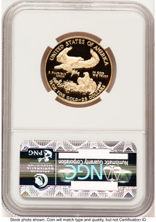2011-W Proof Gold Eagle 1/2 oz ER Blue NGC PF70