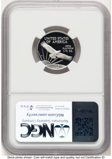 1997-W Proof Platinum Eagle 1/4 oz Brown Label NGC PF70 (778006053)