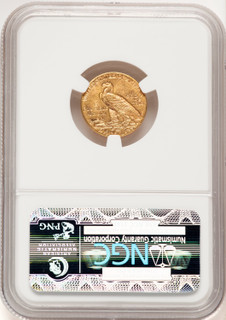 1914 $2.50 Indian Quarter Eagle NGC MS62 (783704027)