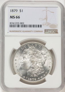 1879 Morgan Dollar NGC MS66 (522470013)